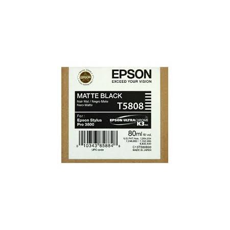 EPSON T5808 Negro Mate