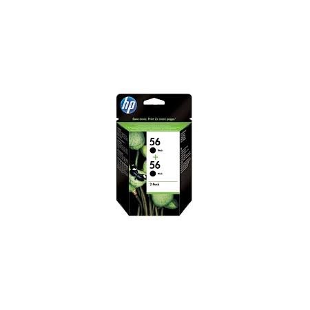 HP 56 C9502AE Pack de 2