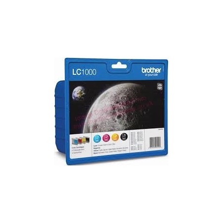 BROTHER LC 1000 Pack 4 colores