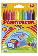 CERA PLASTIDECOR 12 COLORES