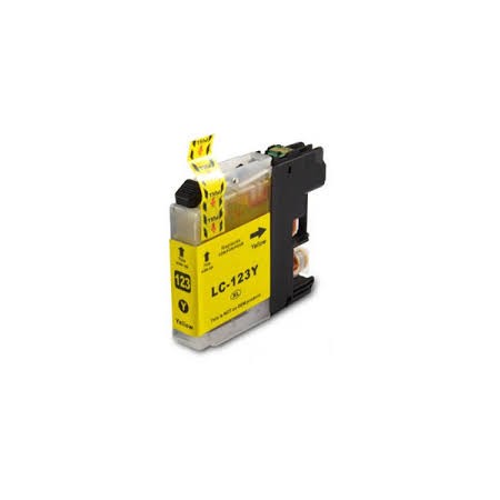 BROTHER LC 123 Amarillo Compatible