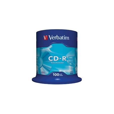 CD VERBATIM TARRINA 100