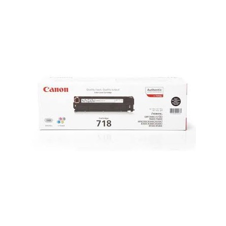 CANON 718 TONER Negro a 86,00 euros