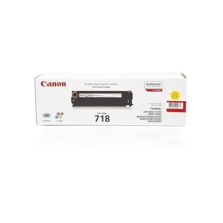 CANON 718 TONER Amarillo a 86,00 euros