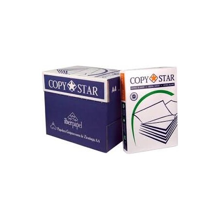 PAPEL COPY STAR A-4 80 G palet de 300 paquetes a 870 euros